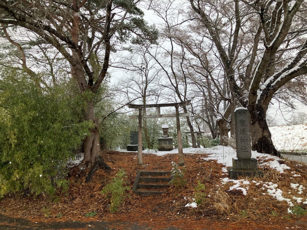 鬼渡神社(福島県会津若松市) 2024/12/29
所在する地名より会津伝統野菜「真渡瓜」の故郷と考えられる